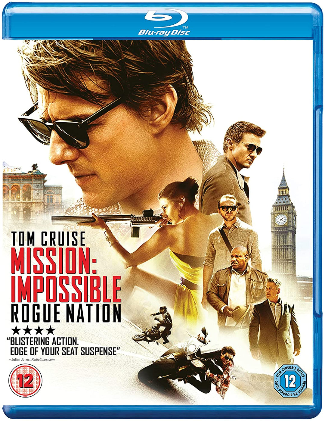 Mission: Impossible - Rogue Nation [Blu-ray] [2017] [Region Free]