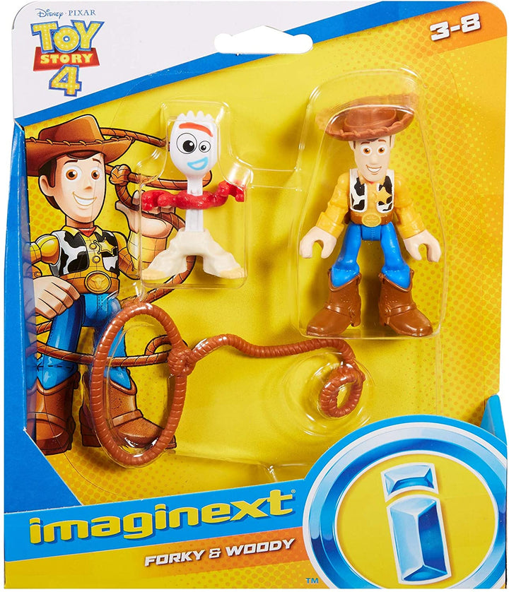Fisher-Price Imaginext Disney Pixar Toy Story 4 Woody & Forky Mini-Figures
