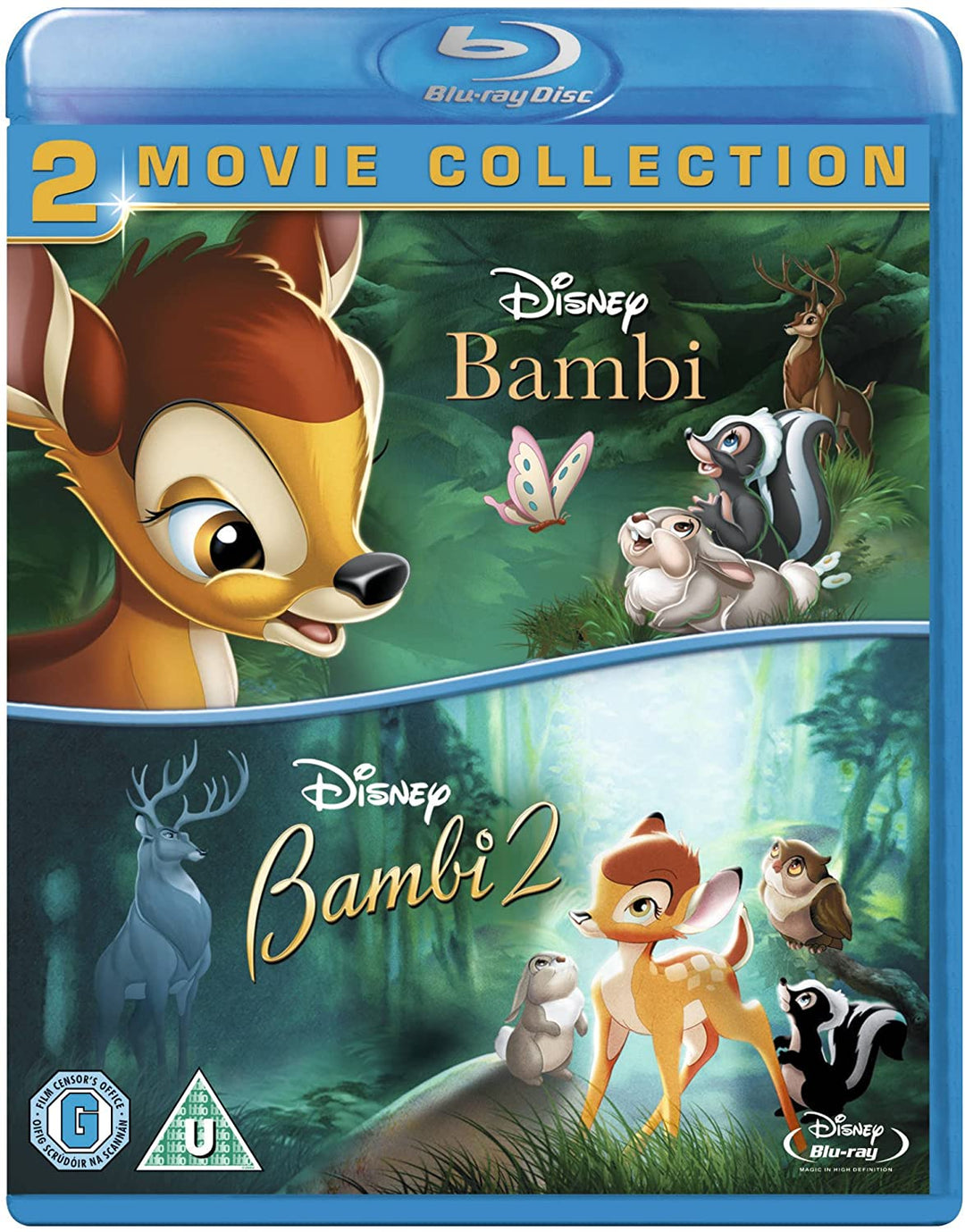 Bambi / Bambi 2 [Blu-ray] [1993] [Region Free]