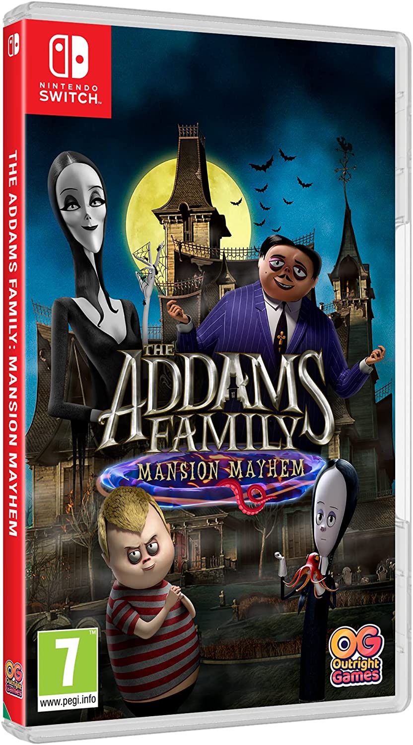 The Addams Family: Mansion Mayhem (Nintendo Switch)