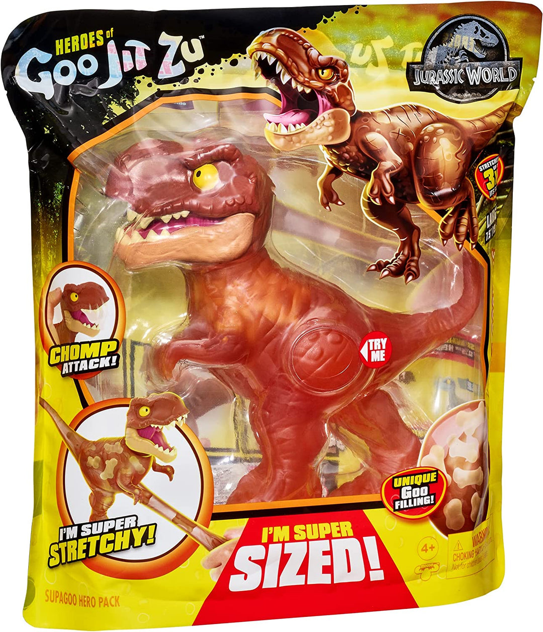 Heroes of Goo Jit Zu 41307 Jurassic World SUPAGOO T-REX