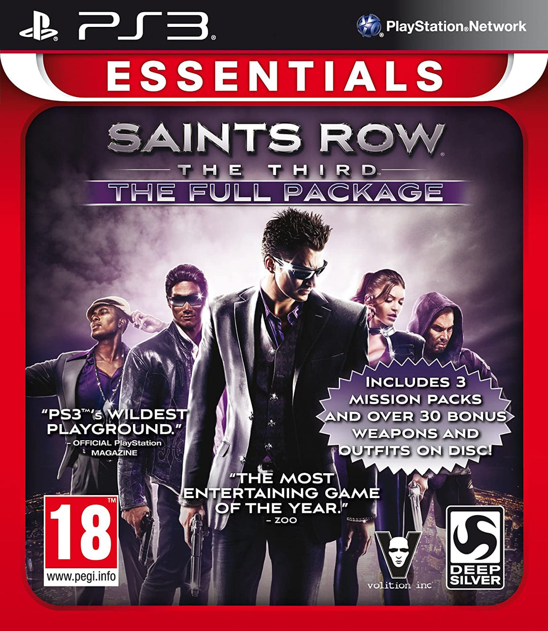 Saints Row The Third: The Full Packages: PlayStation 3 Essentials (PS3)