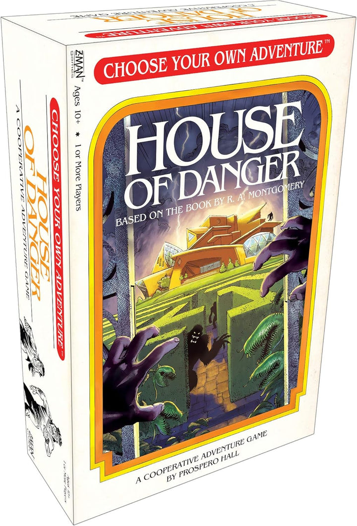 Z-Man Games ZMGCYA01 Choose Your Own Adventure: House of Danger, Mixed Colours