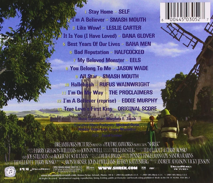 Shrek: Music From The - Harry Gregson-Williams  [Audio CD]