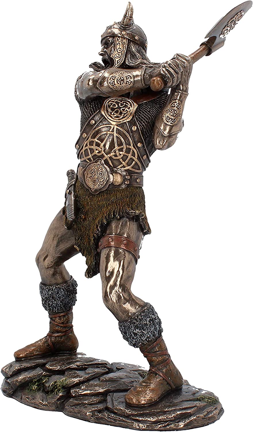 Nemesis Now Berserker Figurine 28.5cm Bronze, Resin