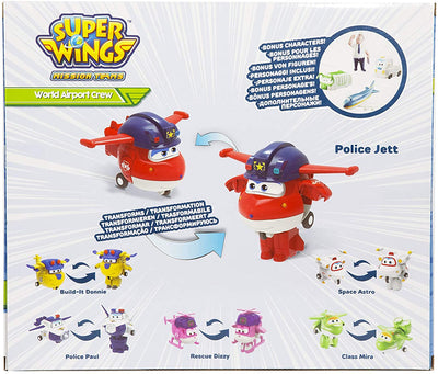 Super Wings Transform-a-Bots World Airport Series 3