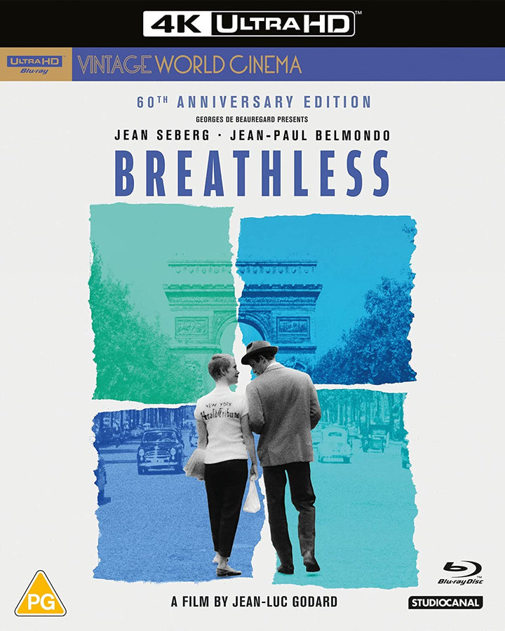 Breathless (60th Anniversary Edition) [Blu-ray] [2021] - [Blu-ray]