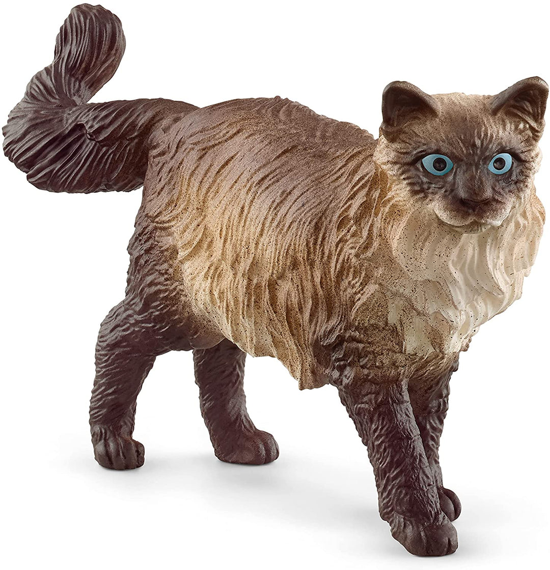 Schleich 13940 Farm World Ragdoll Cat Figurine