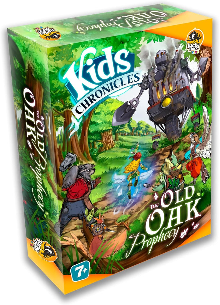 Lucky Duck Games | Kids Chronicles: The Old Oak Prophecy | Children's Board Game