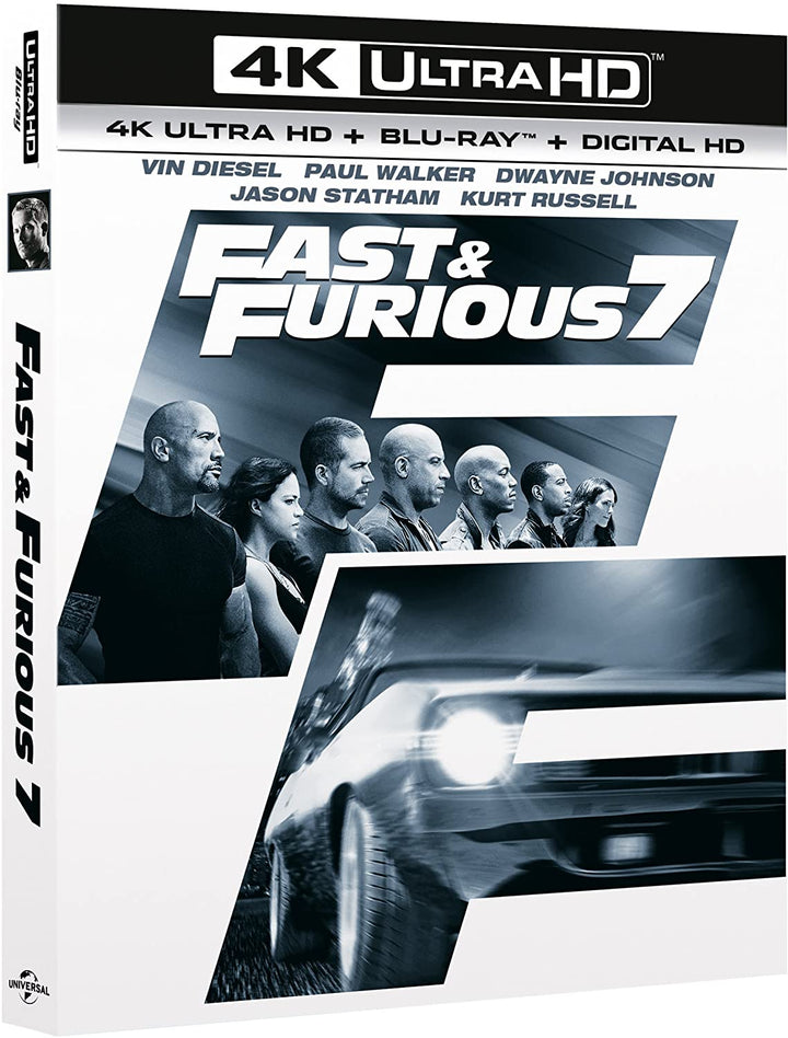 Furious 7 - Action/Thriller [Blu-Ray]
