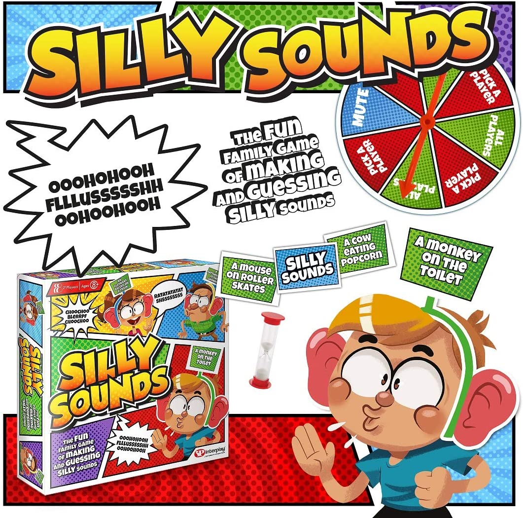 PlayMonster GP007 Silly Sounds Interplay Traditional Games, Multi