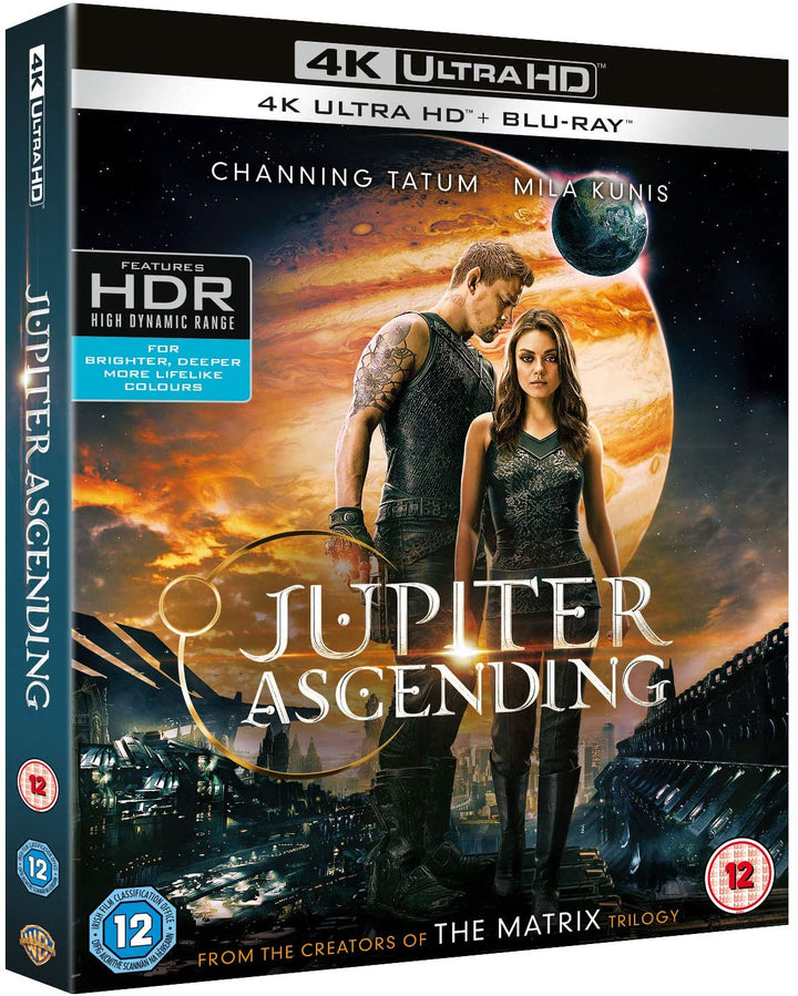 Jupiter Ascending [4K Ultra HD] [2015] [2016]  -Sci-fi/Action [Blu-ray]