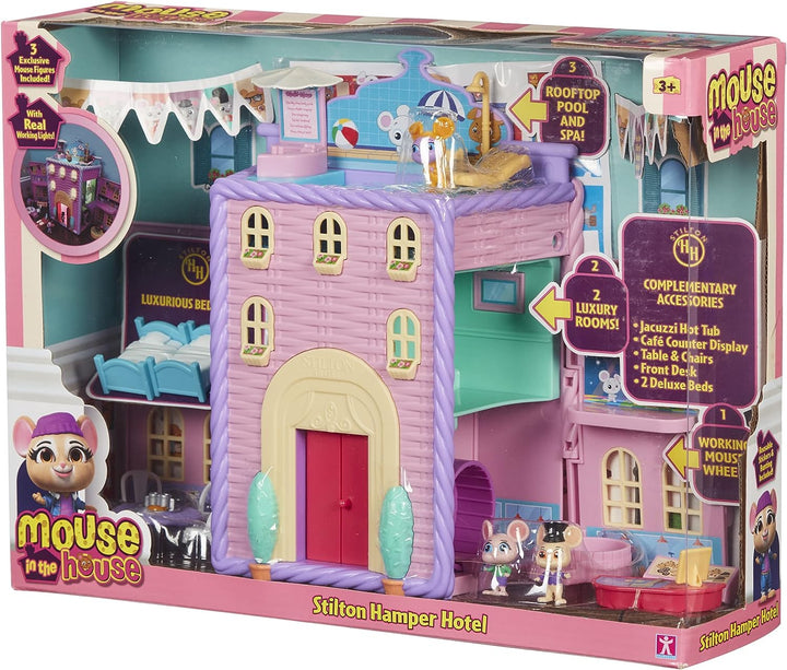 Character Options 7396 Millie & Friends Mouse in The House Stilton Hamper Hotel Playset