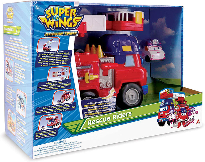 Super Wings EU730824 Rescue Riders Preschool Playset Mixed