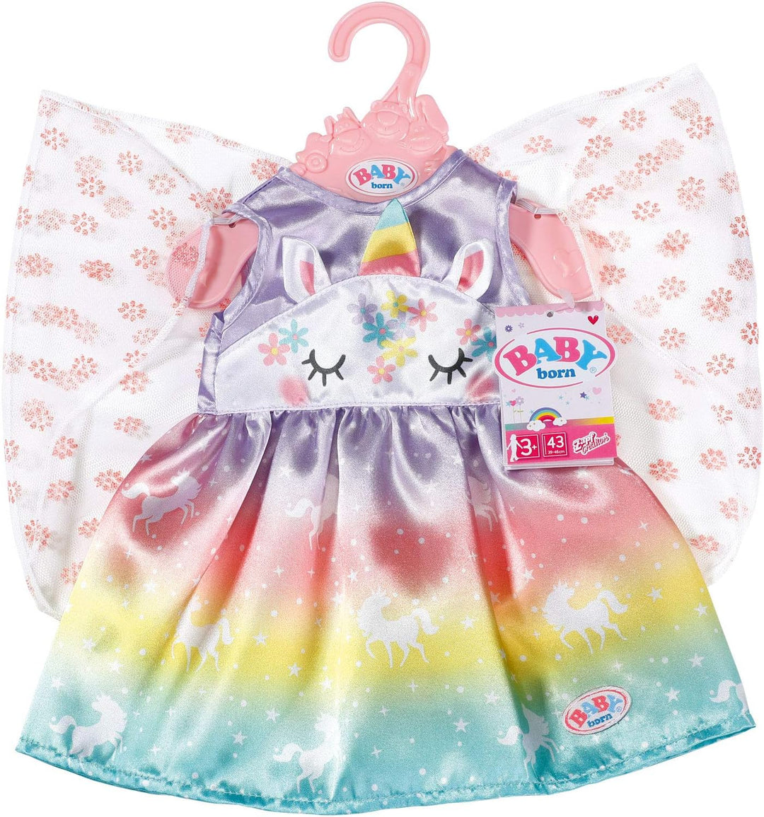 BABY born Unicorn Fairy Outfit 43cm