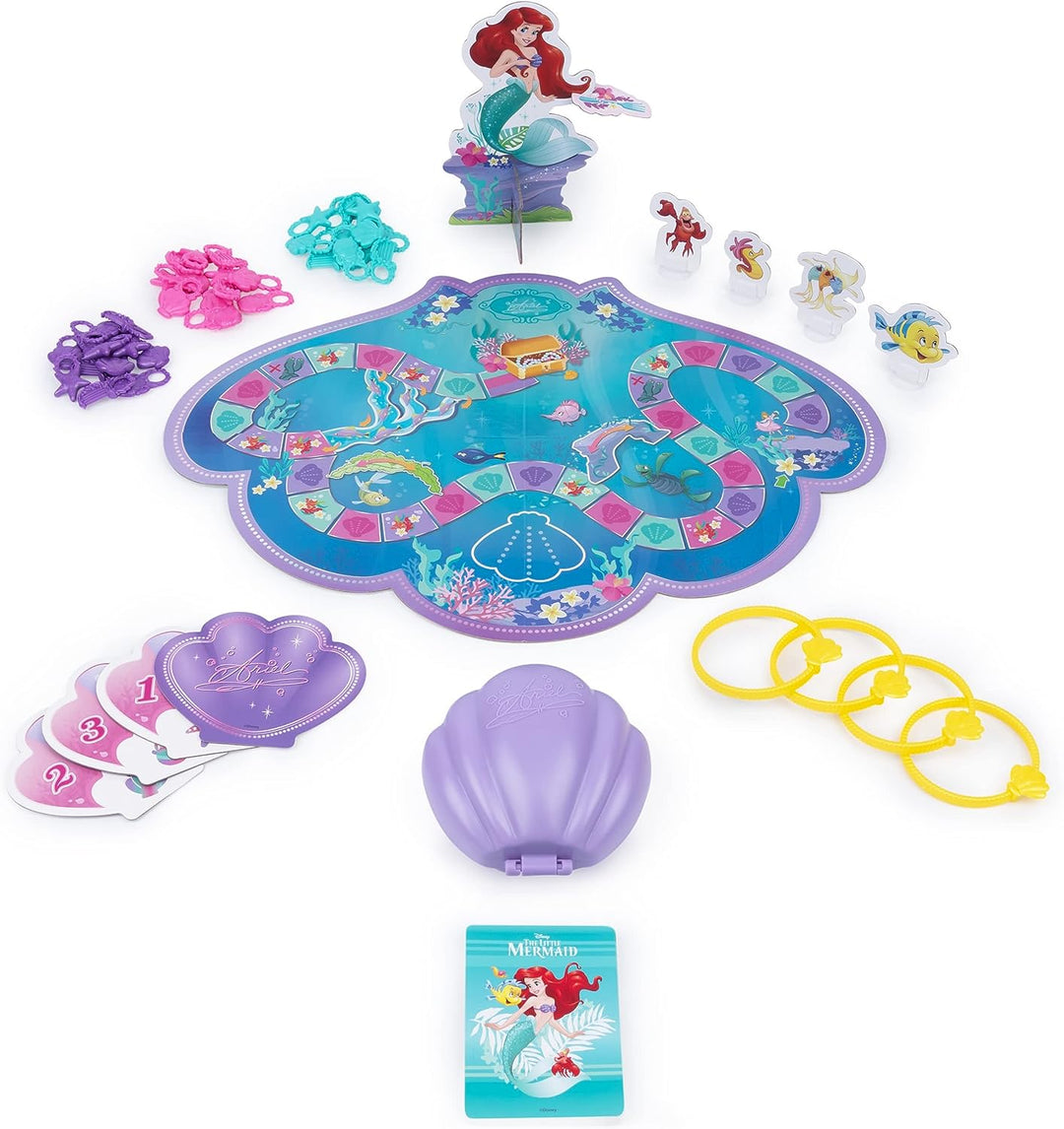 Spin Master Games 6066526 Disney Princess, Charming Sea Adventure Board Little Mermaid Toys