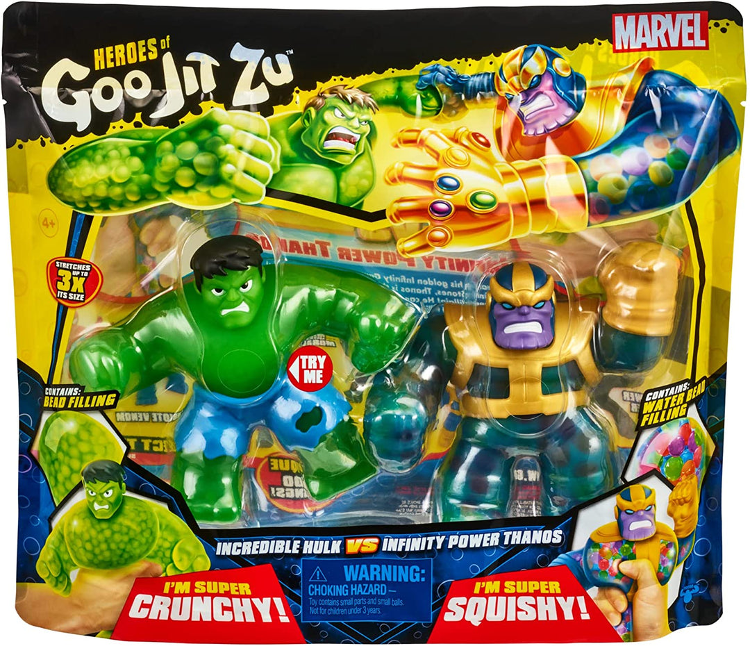 Heroes of Goo Jit Zu MARVEL VERSUS PACK - THANOS VS HULK, 41298