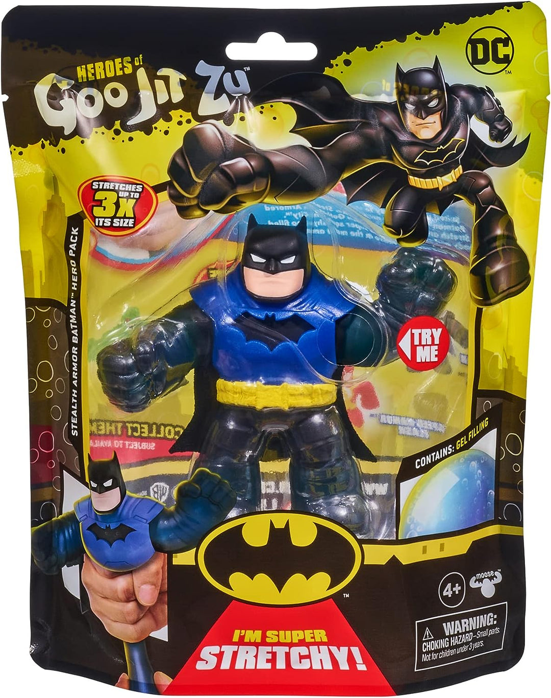 Heroes of Goo Jit Zu Dc S4 Hero Pk Stealth Armor Batman