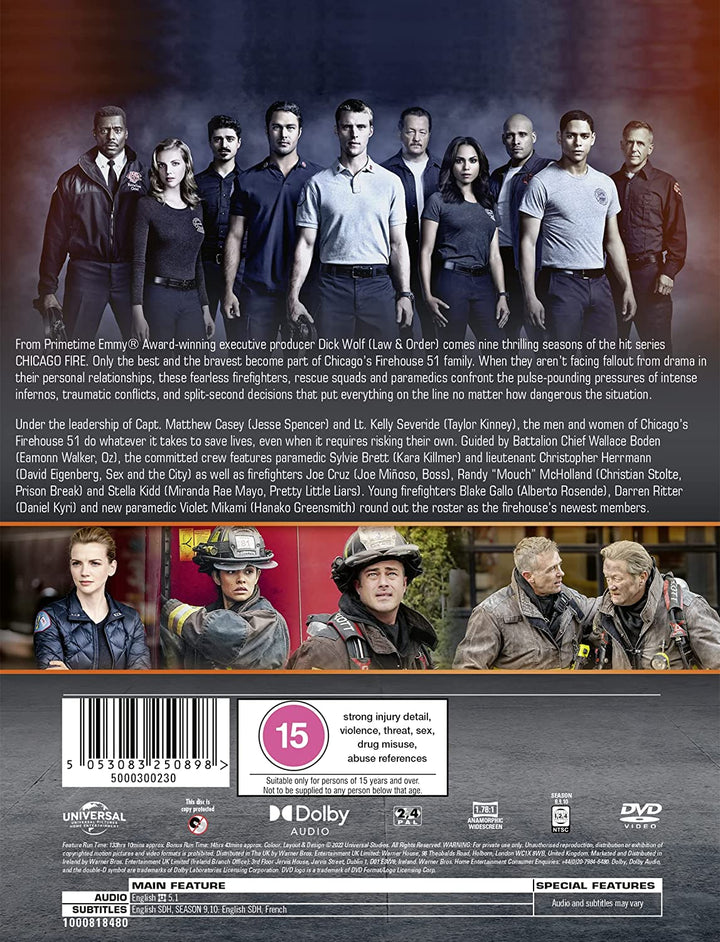 Chicago Fire: Seasons 1-10 [DVD] [2012-2022]