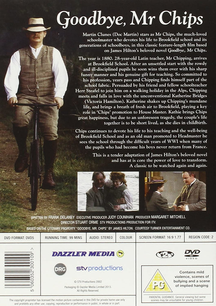 Goodbye, Mr Chips - Romance/Drama [DVD]