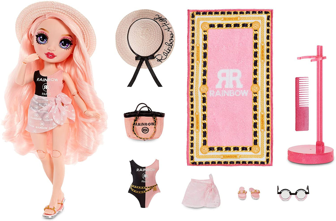 Rainbow High Pacific Coast - BELLA PARKER - Pink Fashion Doll with Outfit, Inter