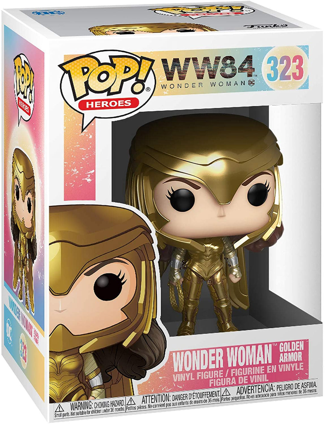 WW 84 Wonder Woman Golden Armor Funko 46658 Pop! Vinyl #323