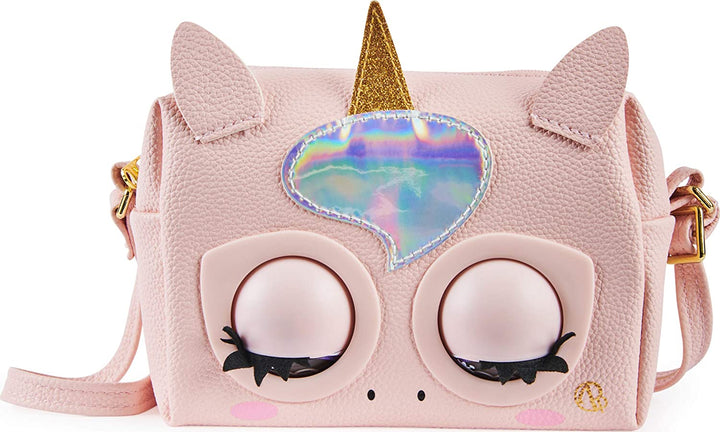 Purse Pets, Glamicorn Unicorn Interactive Purse Pet with Over 25 Sounds and Reactions