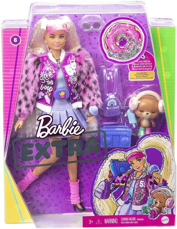 Barbie Extra Doll with Blonde Pigtails
