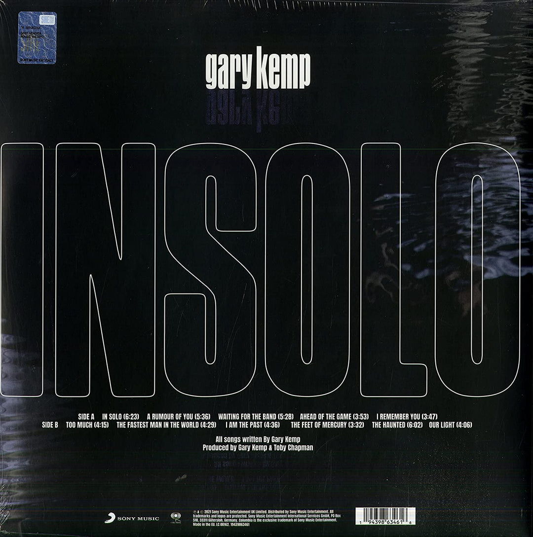 Gary Kemp - INSOLO [Vinyl]