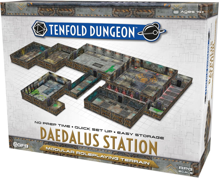 Gale Force Nine - Tenfold Dungeon - Daedalus Station Board Games