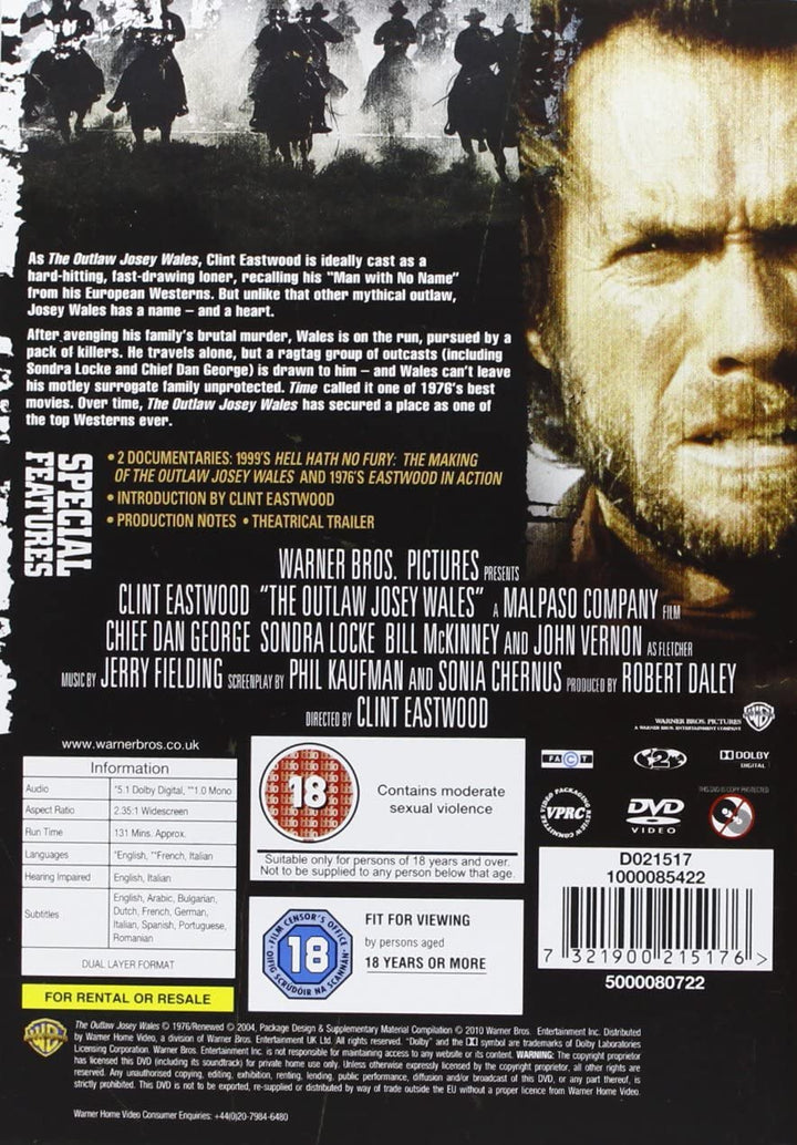 Der Gesetzlose Josey Wales [1976]