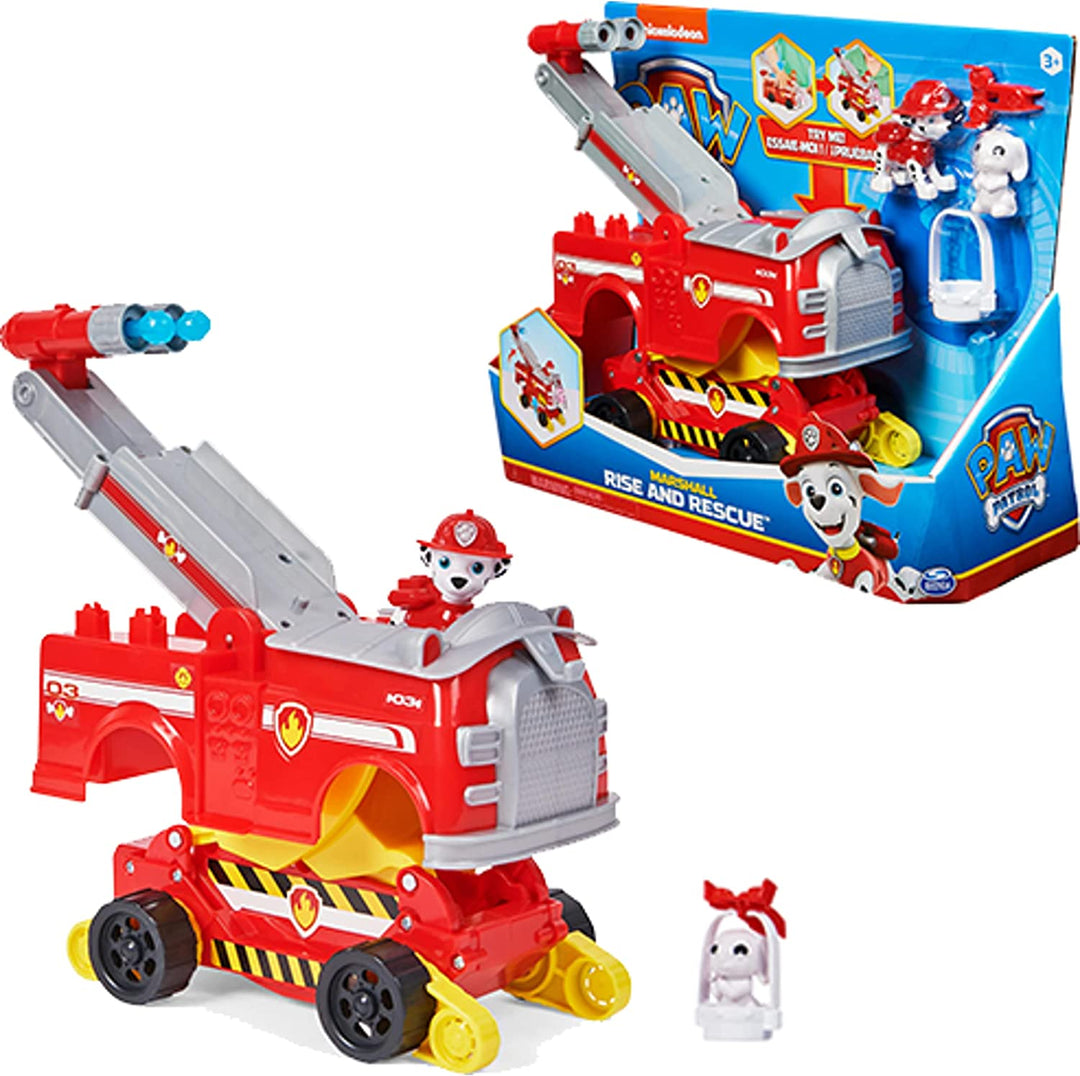 PAW PATROL 6063638, Marshall Rise and Rescue Transforming Car with Action Figure
