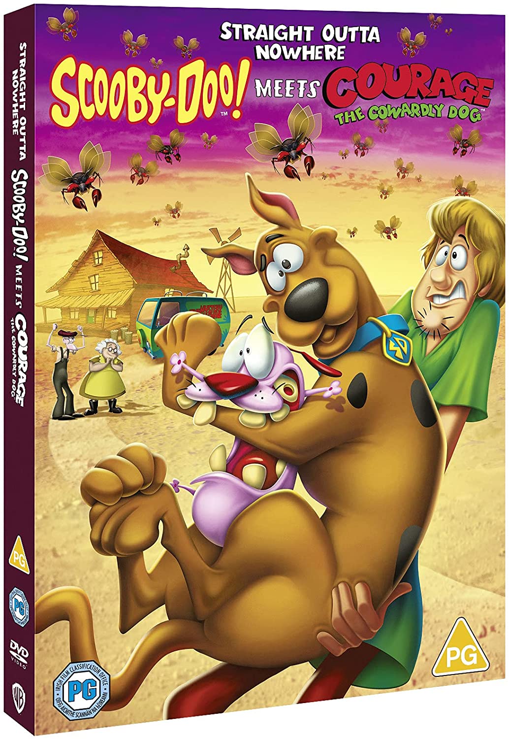 Straight Outta Nowhere: Scooby-Doo! Meets Courage the Cowardly Dog [2021] [DVD]