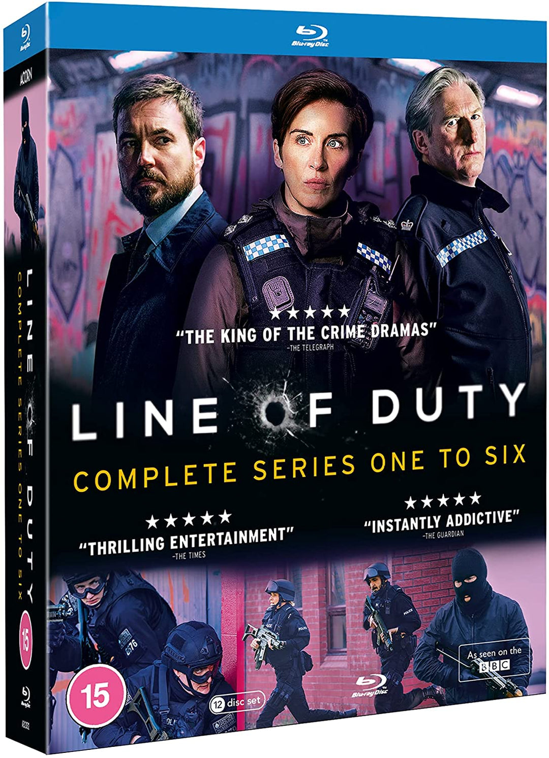 Line of Duty - Series 1-6 Complete Box Set [Blu-ray] - Drama [Blu-ray]