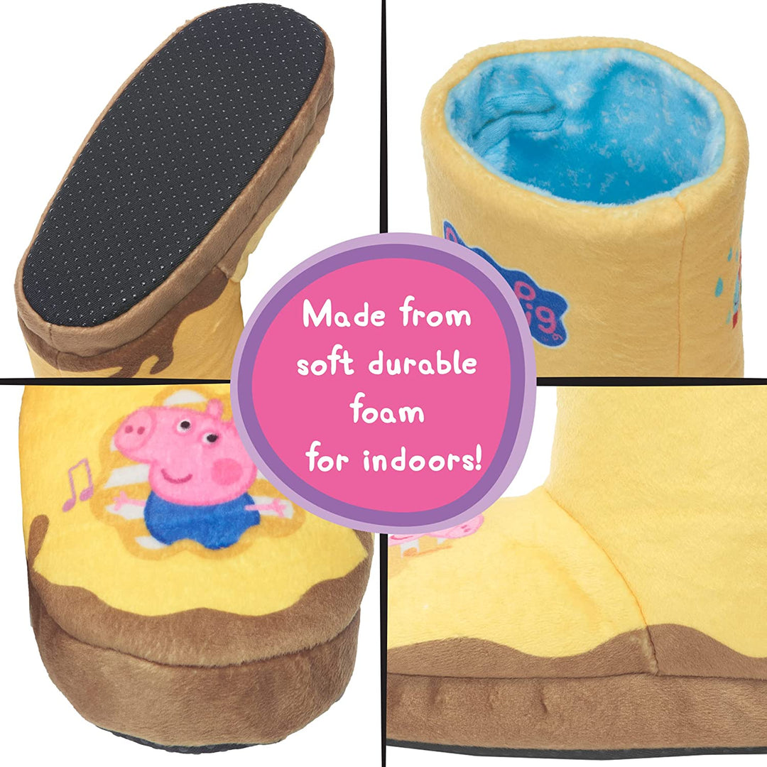 WOW! STUFF Peppa Pig Toys Muddy Puddle Boots with Sounds | Interactive Wearable