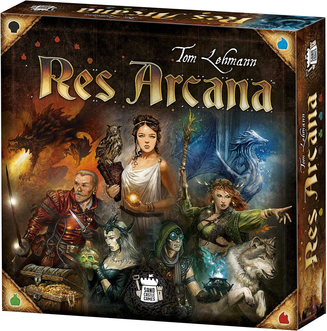 Sand Castle Games RA0101 Res Arcana, Mixed Colours,Standard