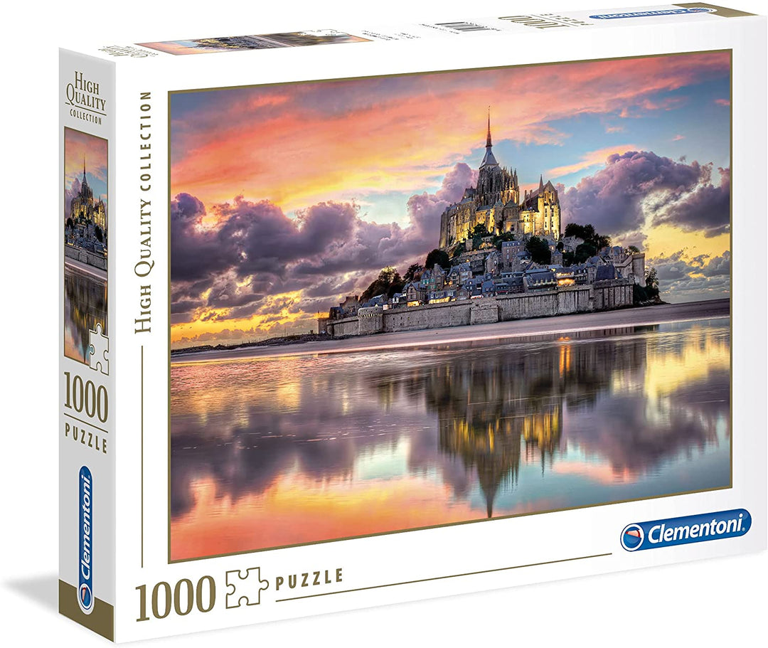 Clementoni 39367 Collection Le magnifique Mont Saint Michel 1000 Pieces