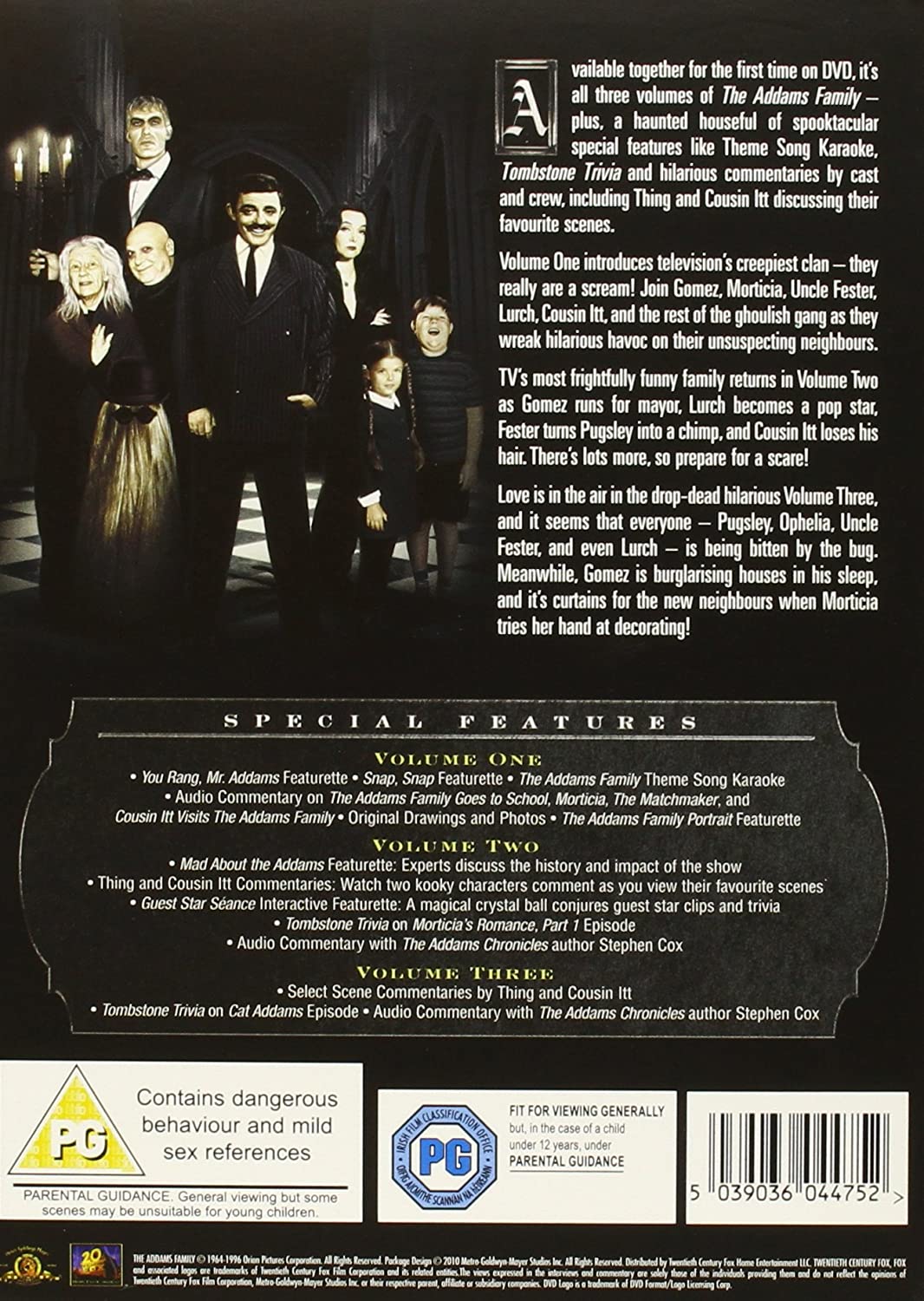 The Addams Family: The Complete Series - Family/Comedy [DVD]