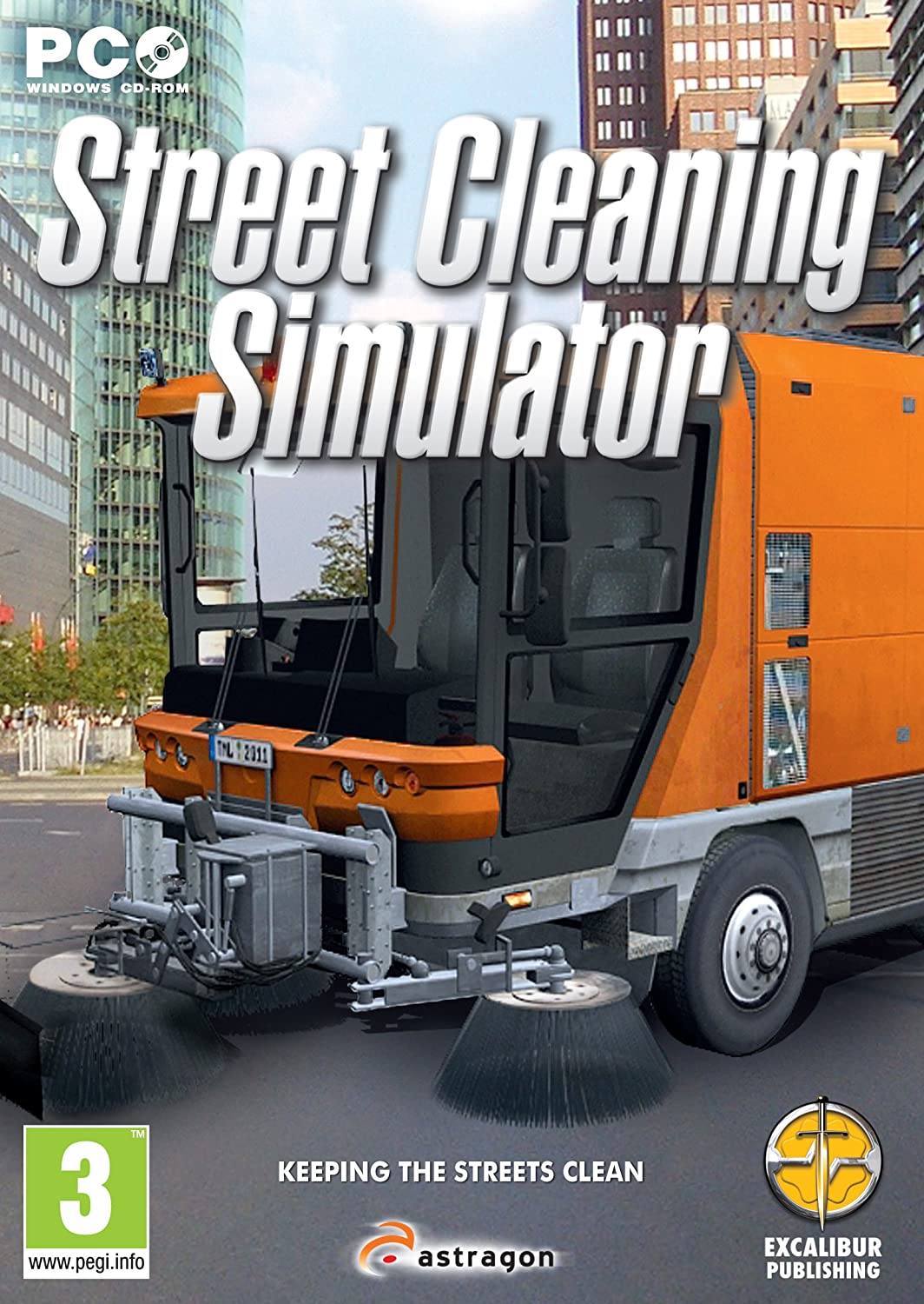 Street Cleaning Simulator (PC DVD)