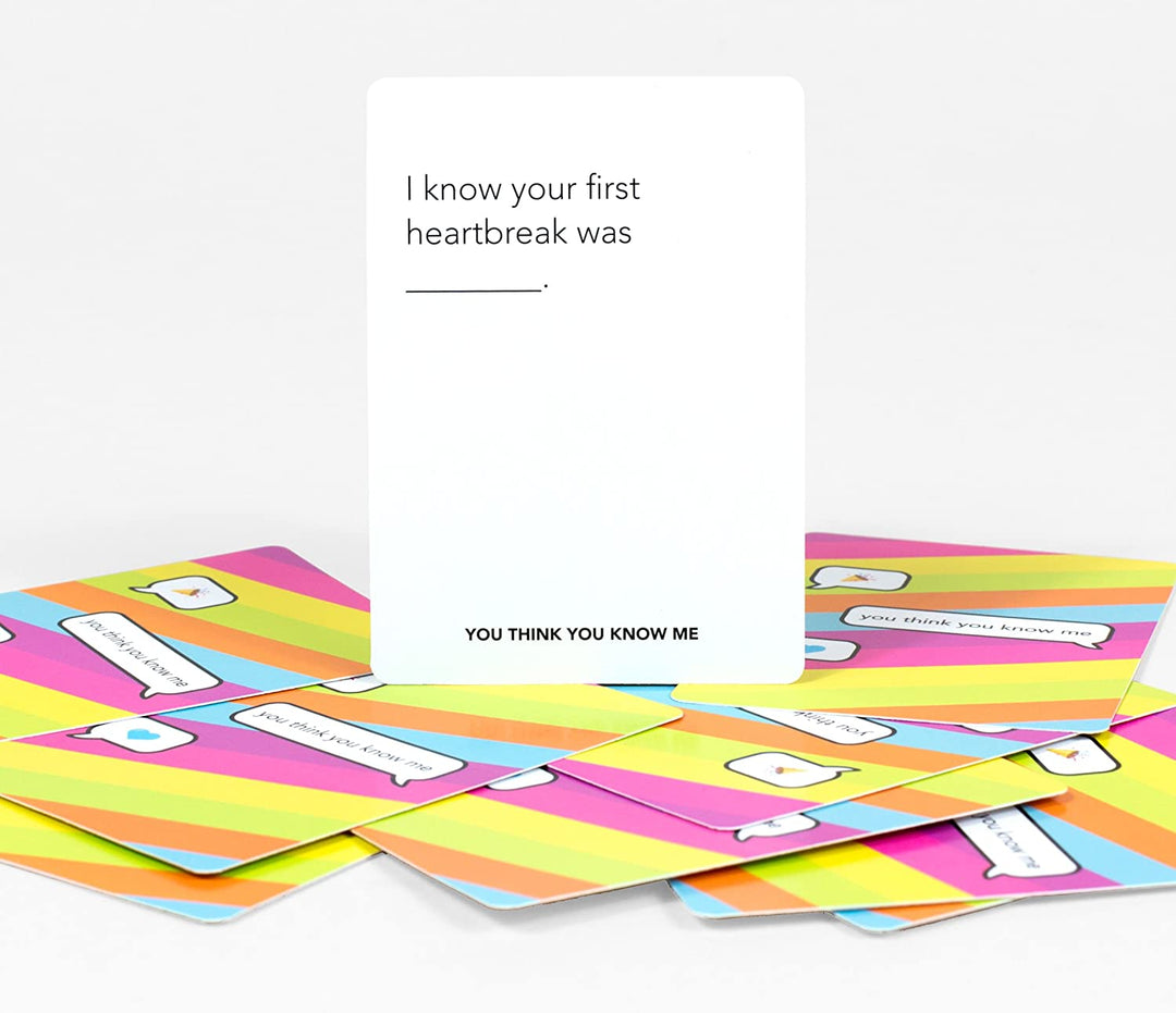 You Think You Know Me: A Conversational Card Game