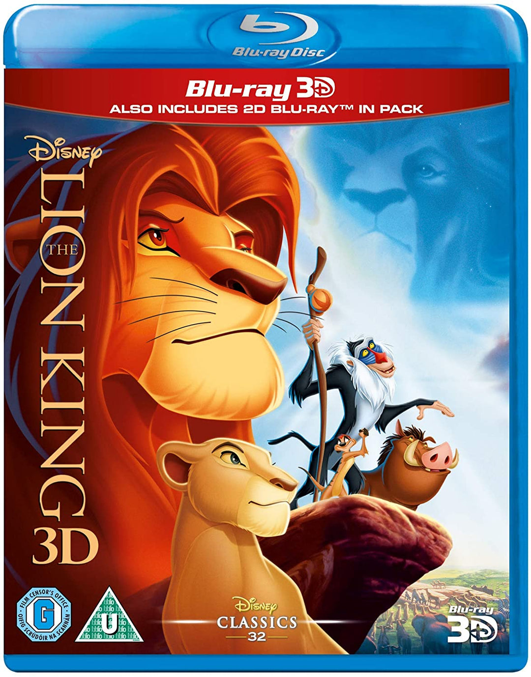 The Lion King (Blu-ray 3D) [Region Free]