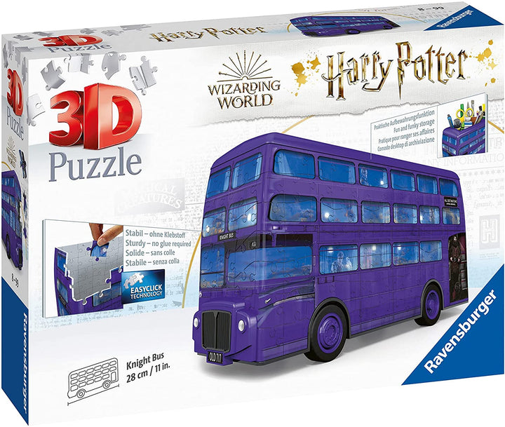 Ravensburger Harry Potter Knight Bus 3D Jigsaw Puzzle for Kids Age 8 Years Up - 216 Pieces