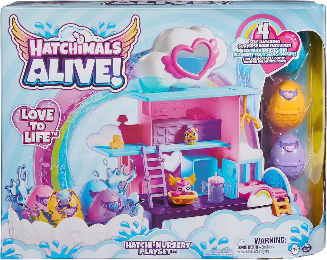 Hatchimals Alive Hatchi-Nursery Playset