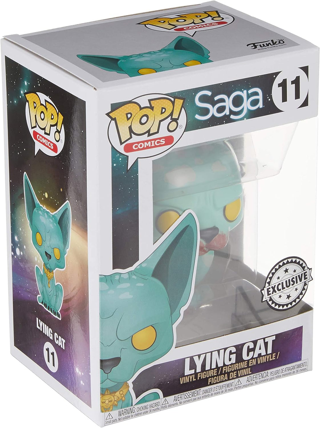 POP! Vinyl: Comics: Saga: Lying Cat (Battle Damaged) (Exc) (CC)