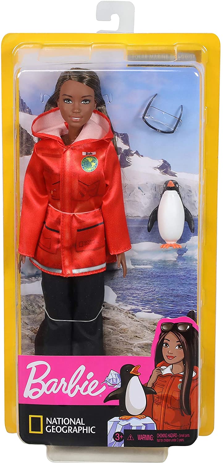 Barbie GDM45 Polar Marine Biologist Doll, Multicolour