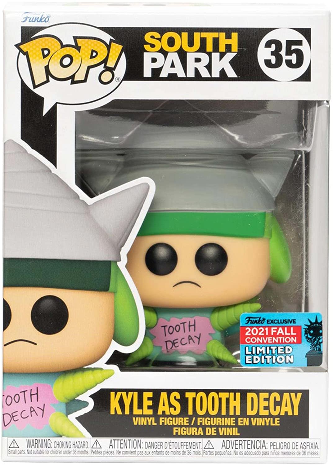 South Park Kyle as Tooth Decay Exclusive Funko 58623 Pop! Vinyl #35