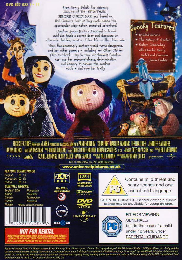 Coraline (2D Version Only) [2009]