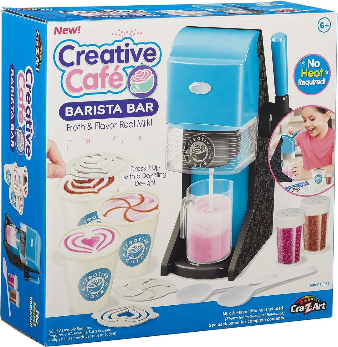 Cra Z Art Creative Cafe Barista Bar, Toy Coffee Machine, Kitchen, Pretend, Role Play Toys