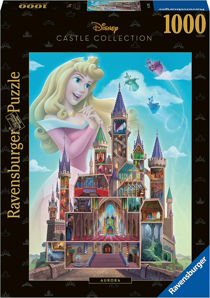 Ravensburger 17338 Disney Castles Aurora 1000 Piece Jigsaw Puzzles for Adults and Kids