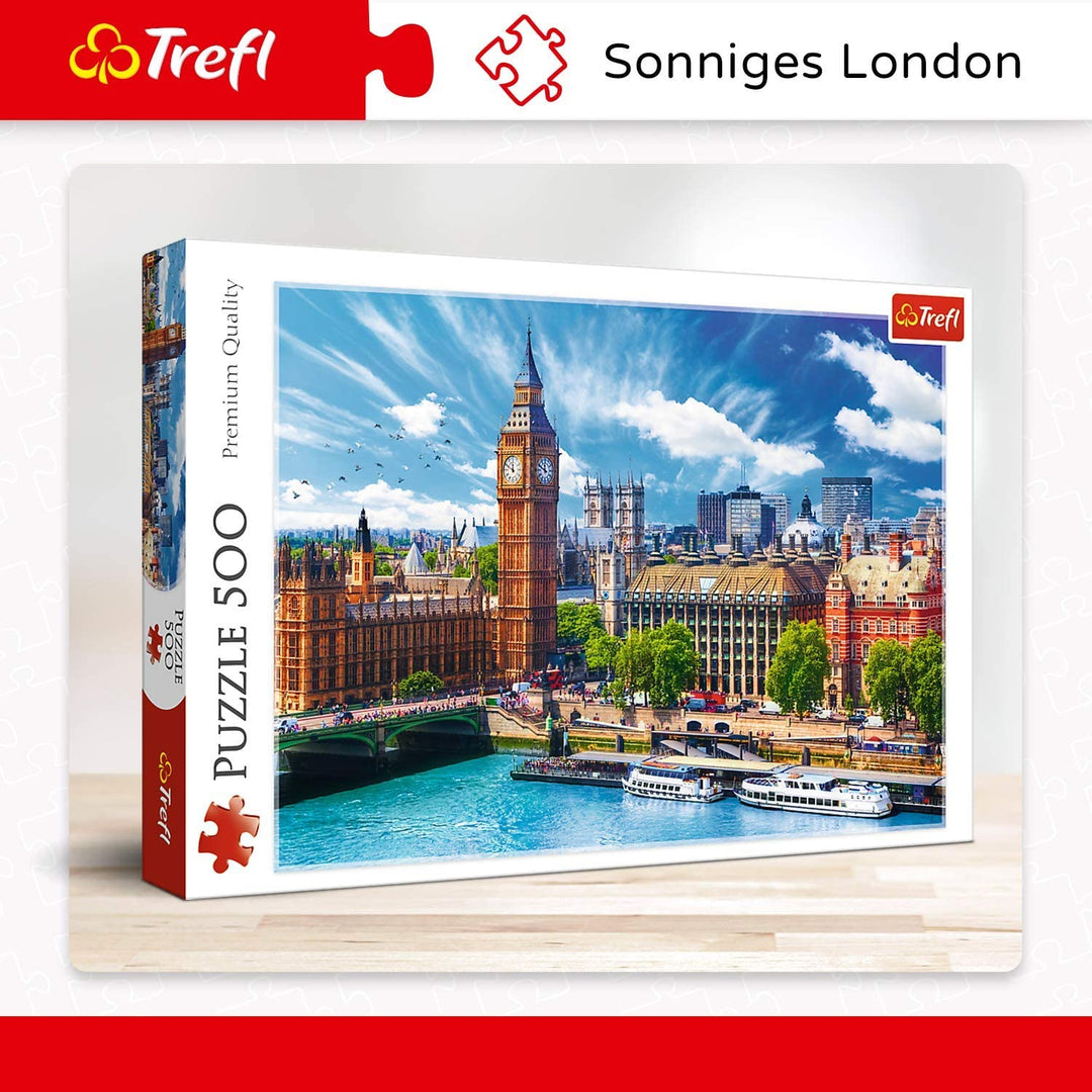 Trefi Puzzles 500 Sunny Day in London